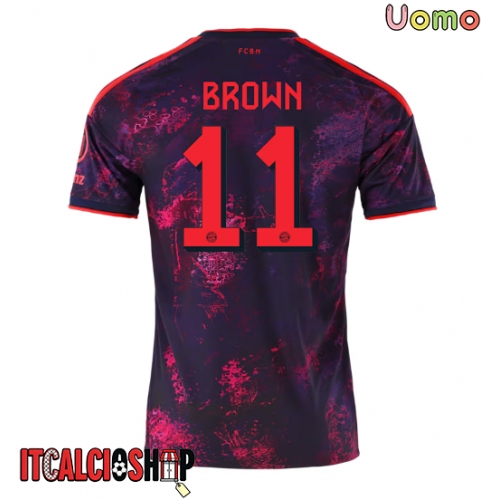 Bayern Munich Nathaniel Brown #11 Terza Maglia 2026-27 Manica Corta